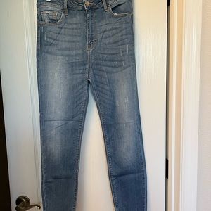 Cello jeans with raw hem in size 11